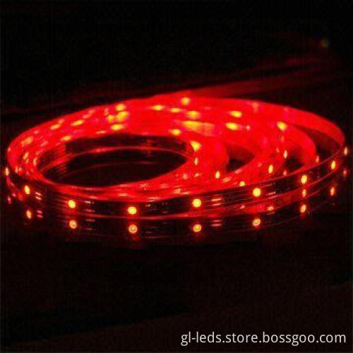 Blue/Red RGB LED Strip with 12 or 24V DC Input Voltage, Various Colors are Available